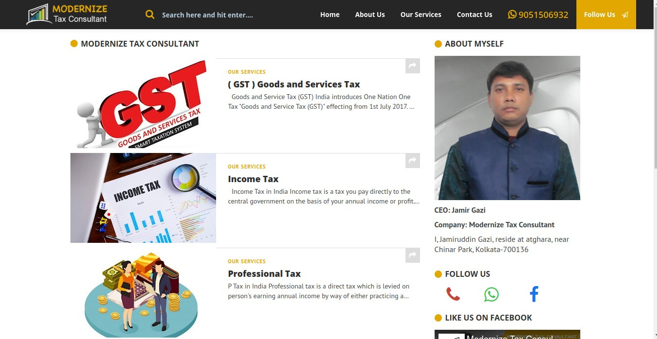 Modernize Tax Consultant
